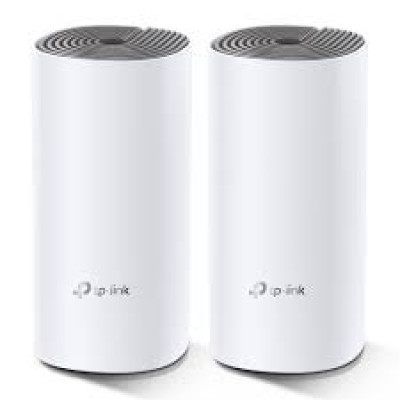 TP-Link Deco E4 - Wi-Fi system (2 routers) - up to 2,800 sq.ft - mesh - 802.11a/b/g/n/ac - Dual Band